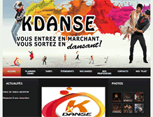 Tablet Screenshot of kdanse.fr